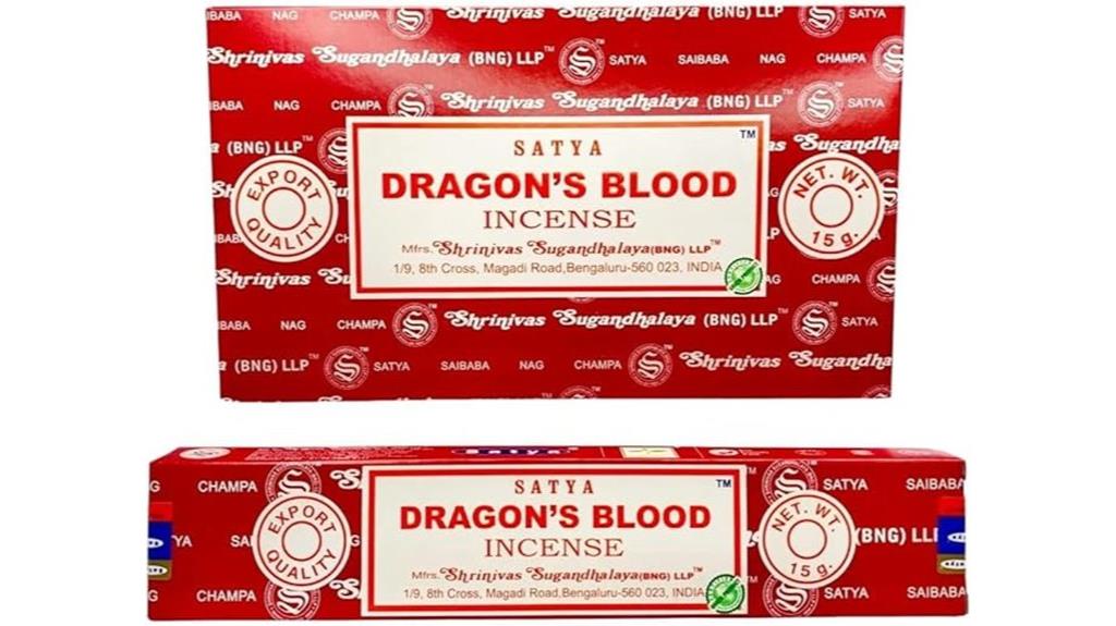 satya dragons blood incense