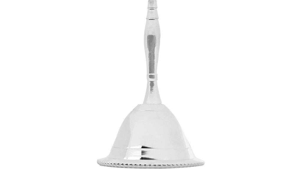 silver plated incense bell