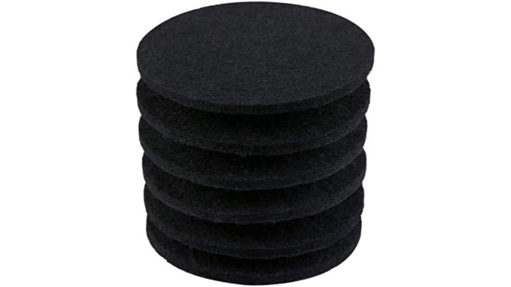 six pack charcoal filters