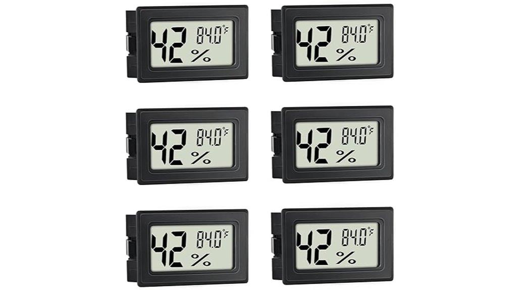 six pack indoor humidity sensors
