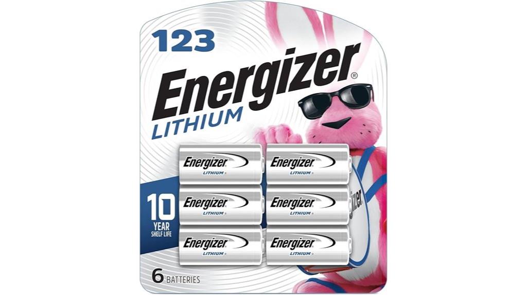 six pack lithium photo batteries