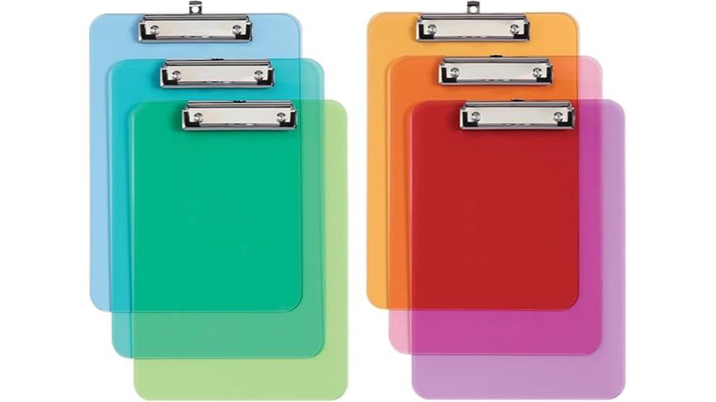 six pack oxford clipboards
