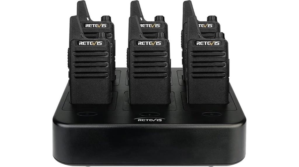 six pack walkie talkies