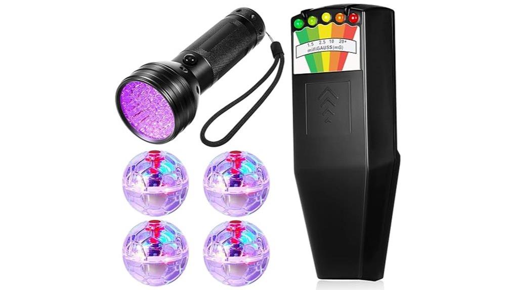 six piece ghost hunting kit