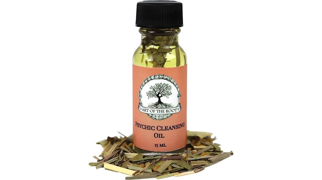 small bottle for energy cleansing