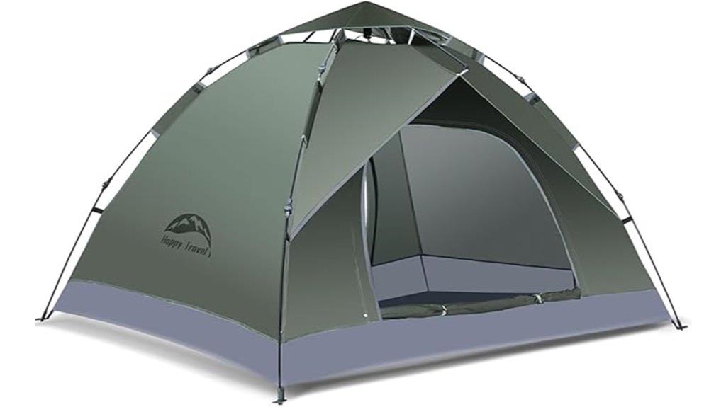small family camping tent