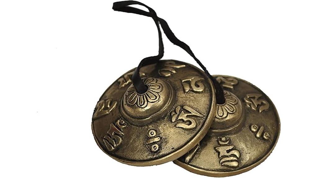 small tibetan tingsha cymbals