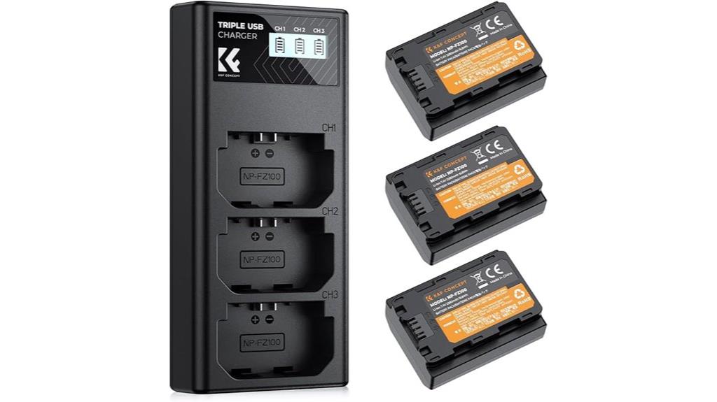 sony camera battery kit