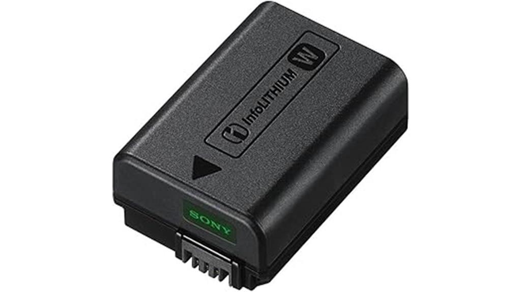 sony rechargeable camera battery