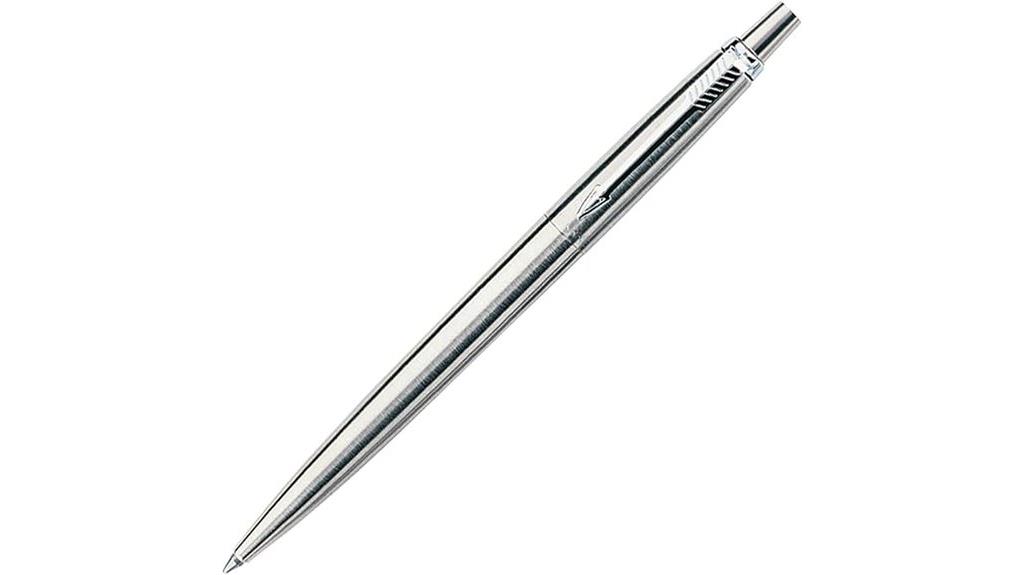 stainless steel ballpoint pen