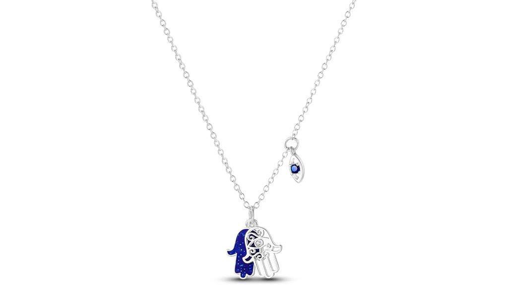sterling silver heart moon
