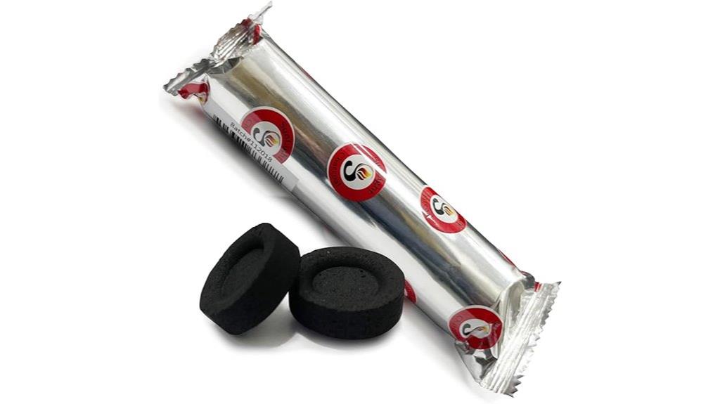 ten sunlight charcoal tablets