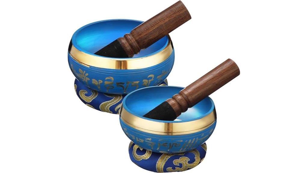 tibetan bowls with accessories