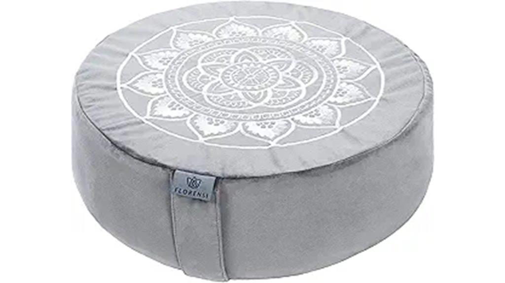 tibetan velvet meditation cushion