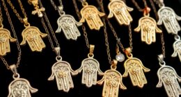 top 13 lucky hamsa necklaces