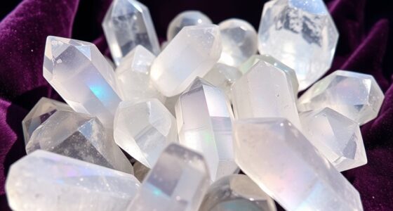 top angel aura quartz selection