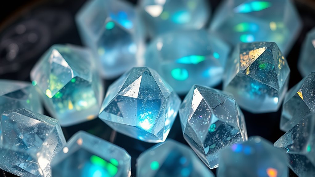 top aura quartz crystal selections