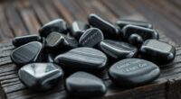 top black tourmaline picks
