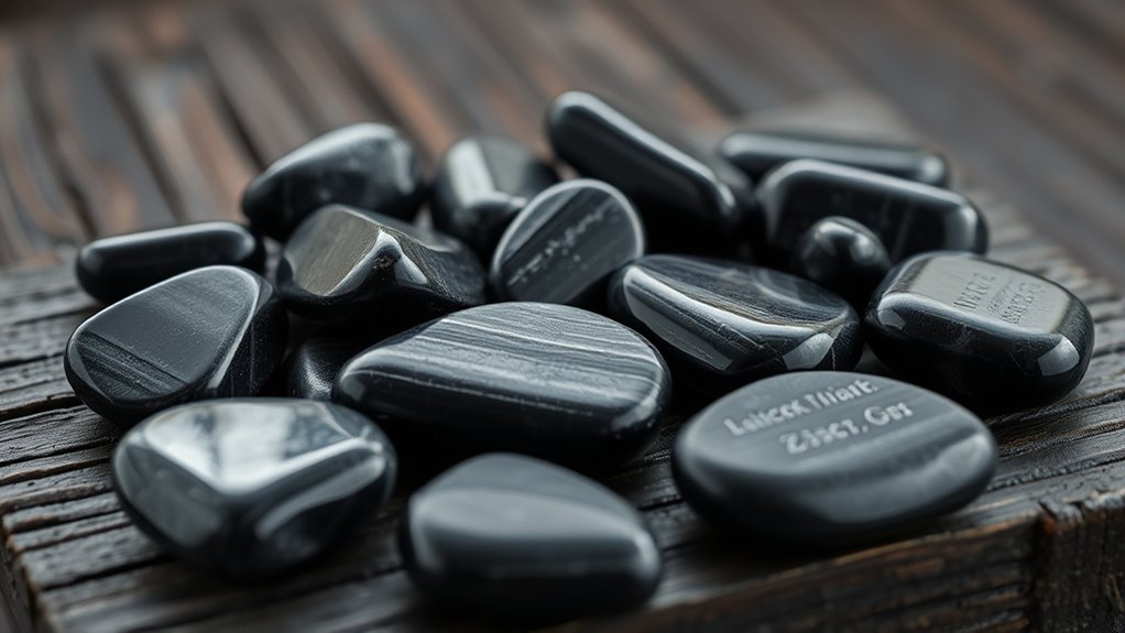 top black tourmaline picks