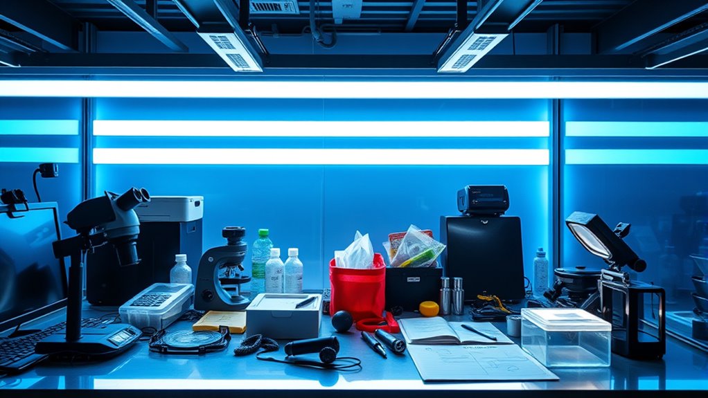 top led strips for investigations