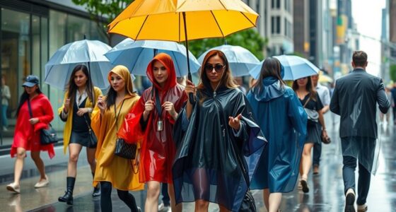top rain ponchos for style