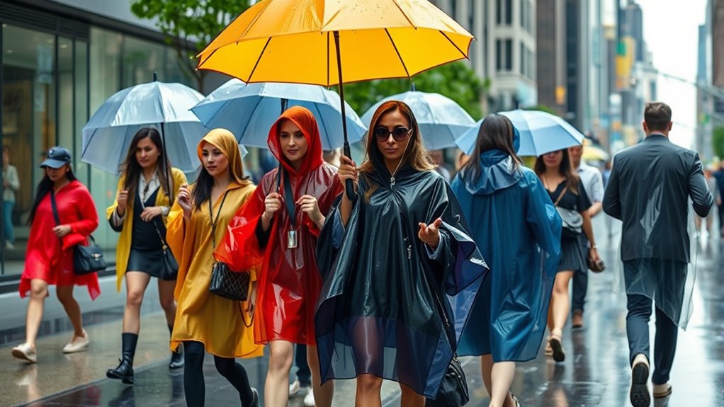 top rain ponchos for style
