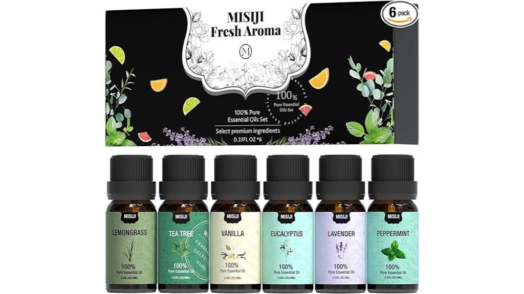 top six aromatherapy oils