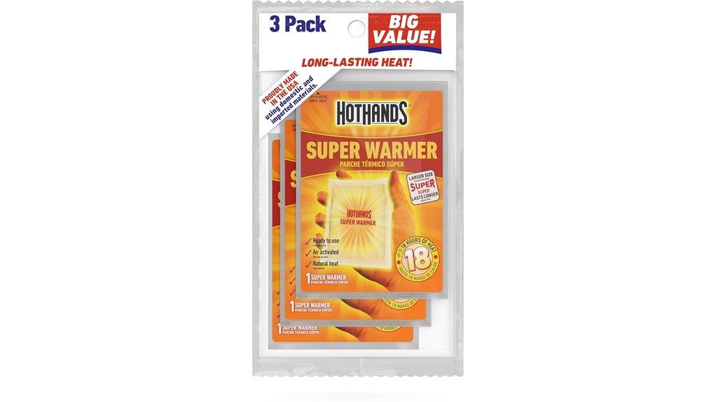 triple pack hand warmers
