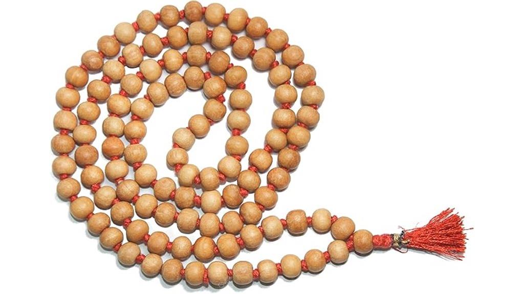 tuls prayer beads necklace