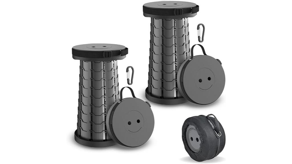 two pack foldable stools