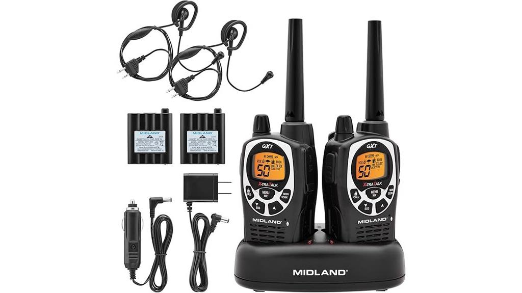 two pack gmrs radios