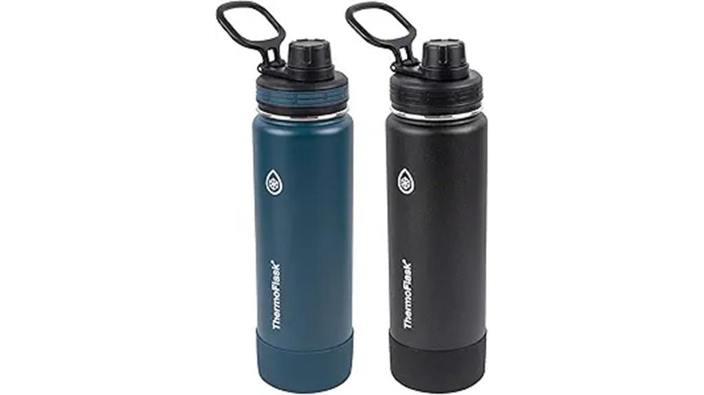 two pack stainless bottles