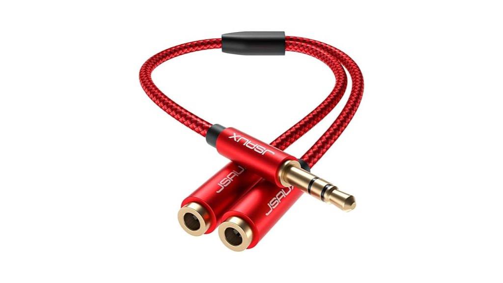 universal 3 5mm audio splitter