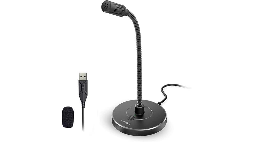 usb desktop microphone noise canceling