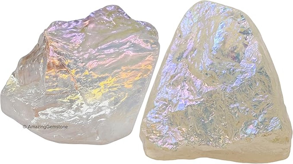 vibrant angel aura quartz