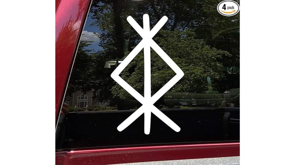 viking shield vinyl stickers