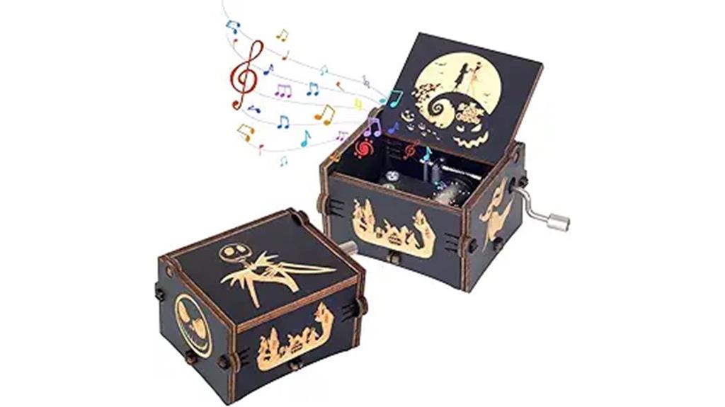 vintage nbc music box