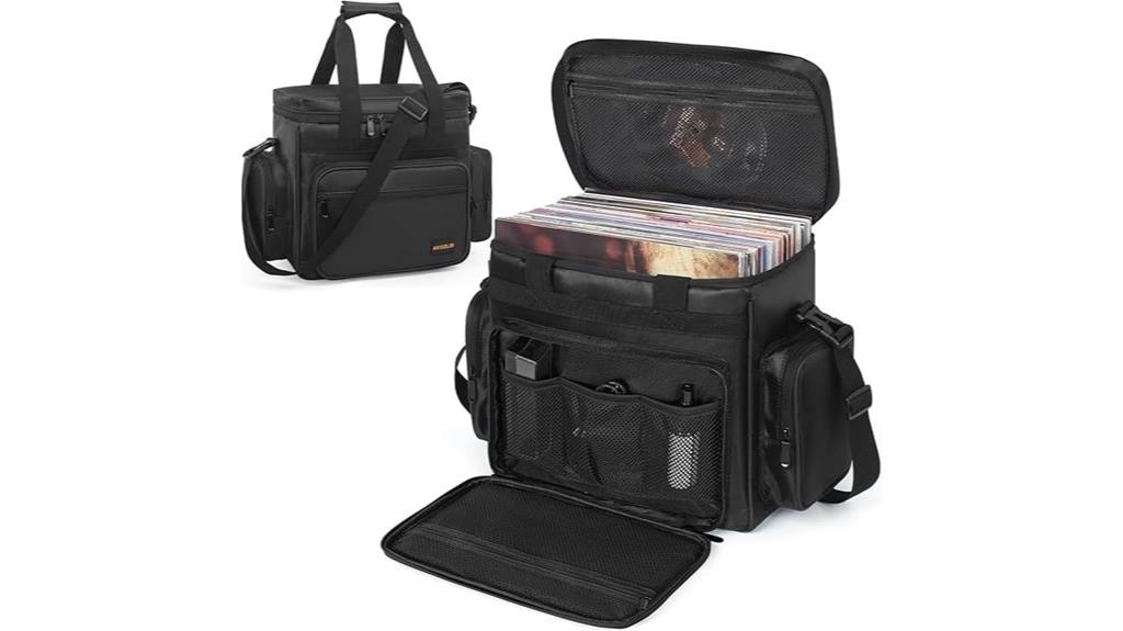vinyl record travel bag
