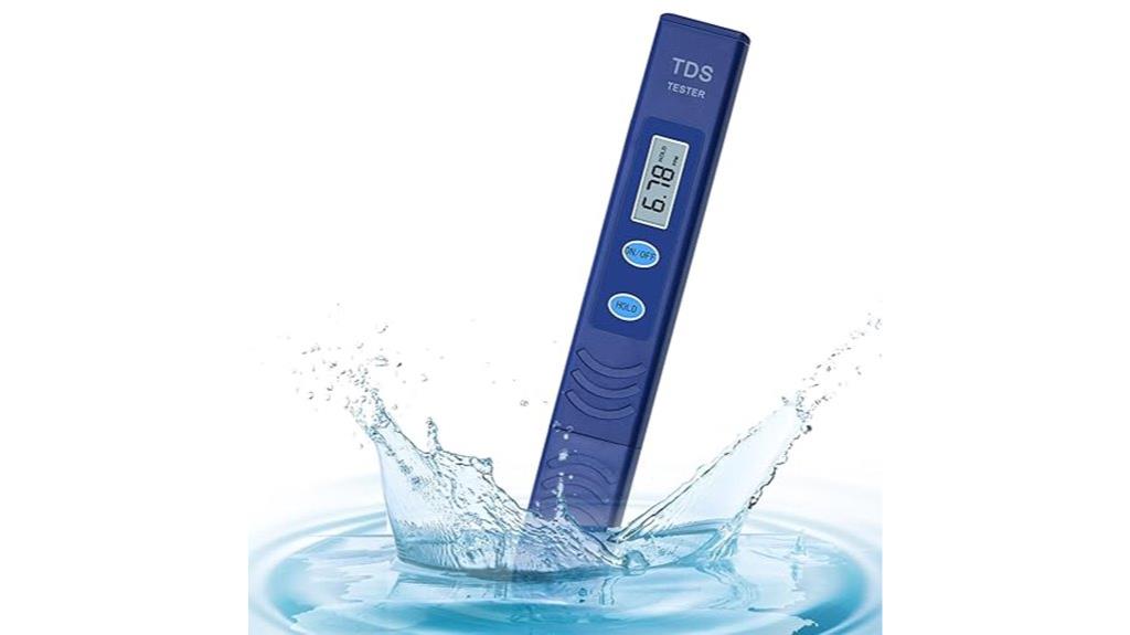 water tds meter range