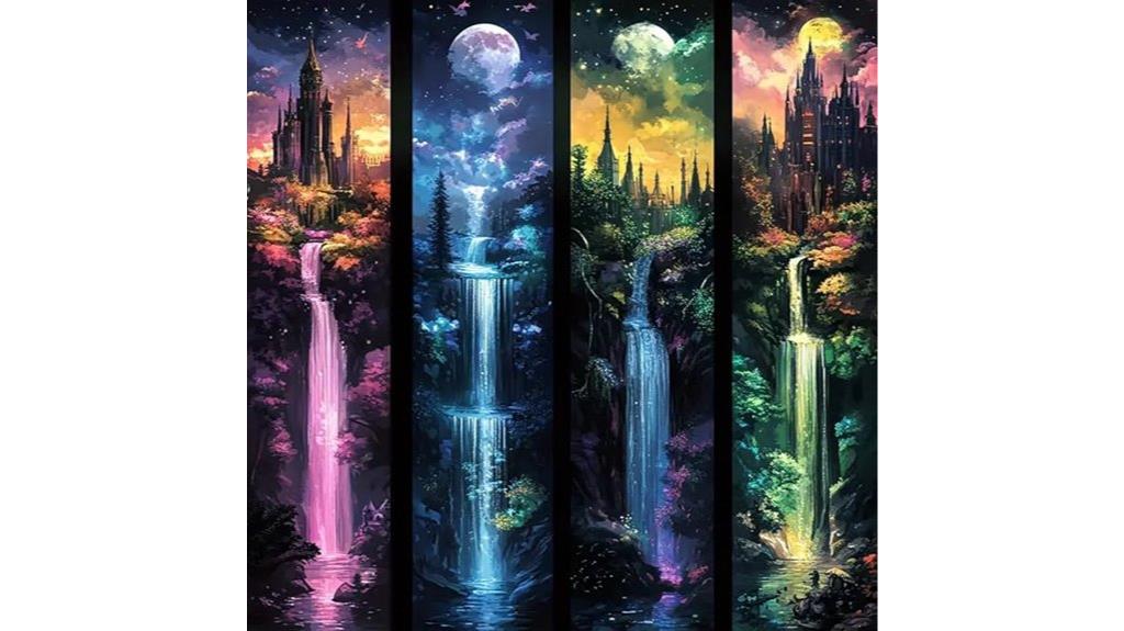 waterfall diamond painting kit