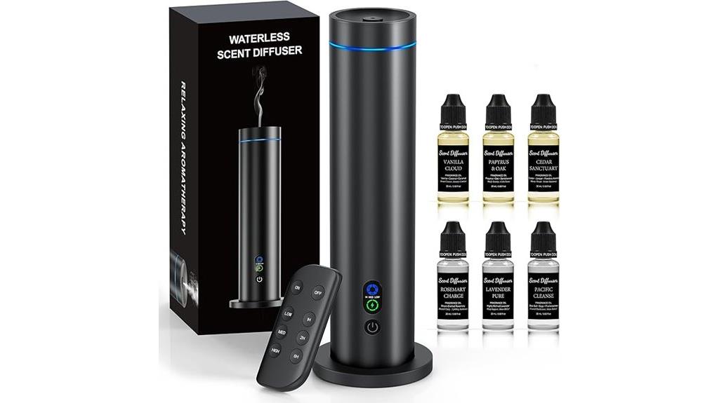 waterless remote controlled diffuser