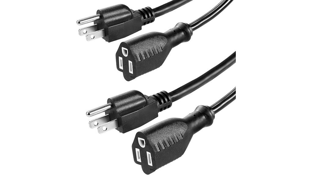 waterproof 3ft power cords