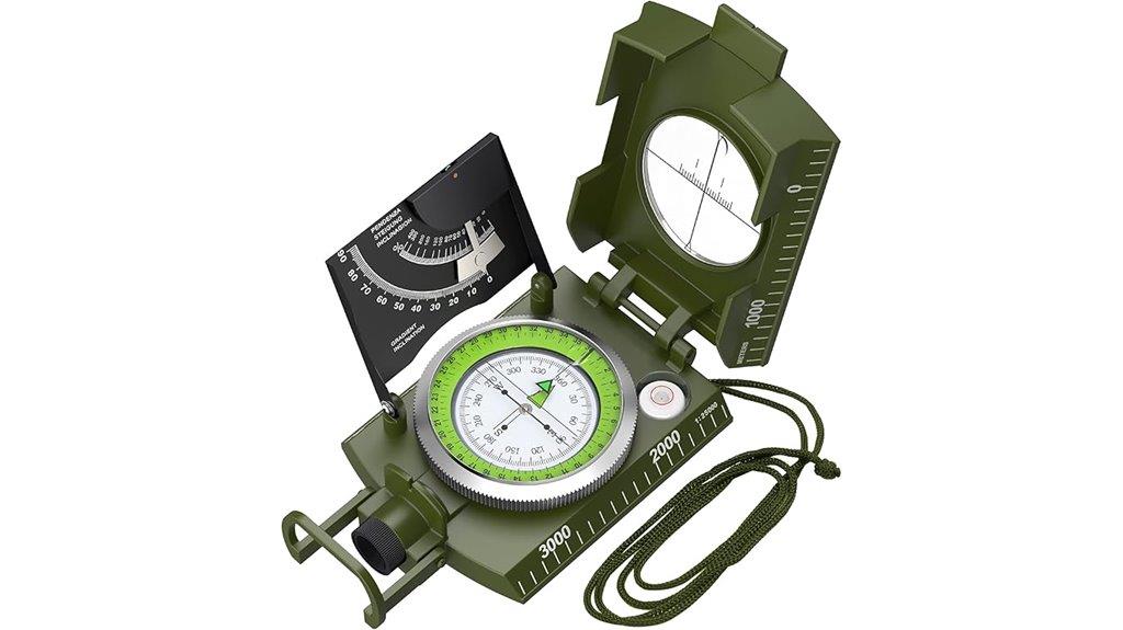 waterproof camping compass