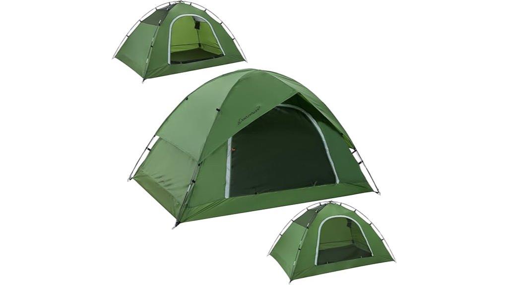 waterproof camping tent for multiple