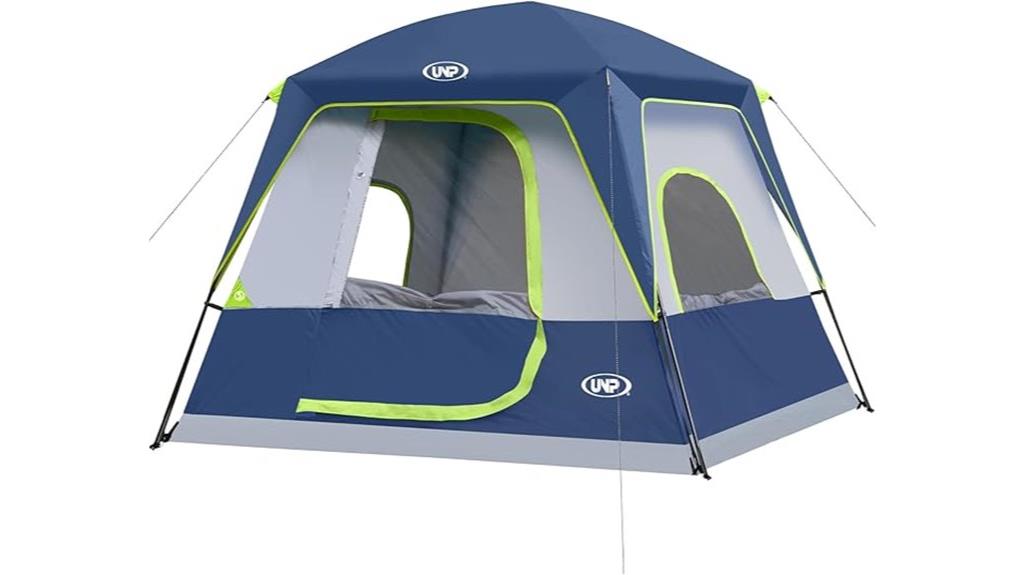waterproof four person camping tent