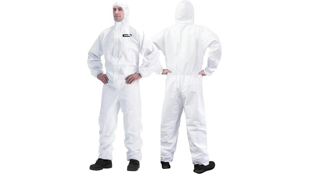 white 3x large coverall