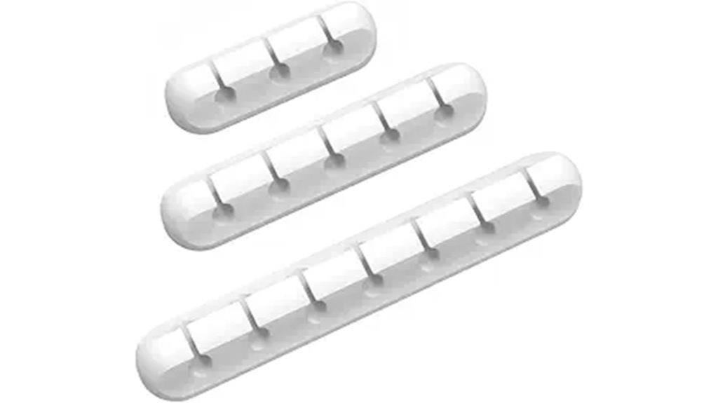 white cord organizer set