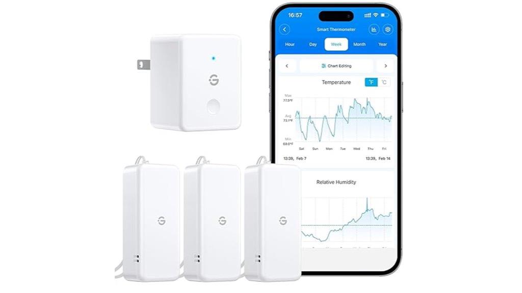 wifi hygrometer thermometer pack