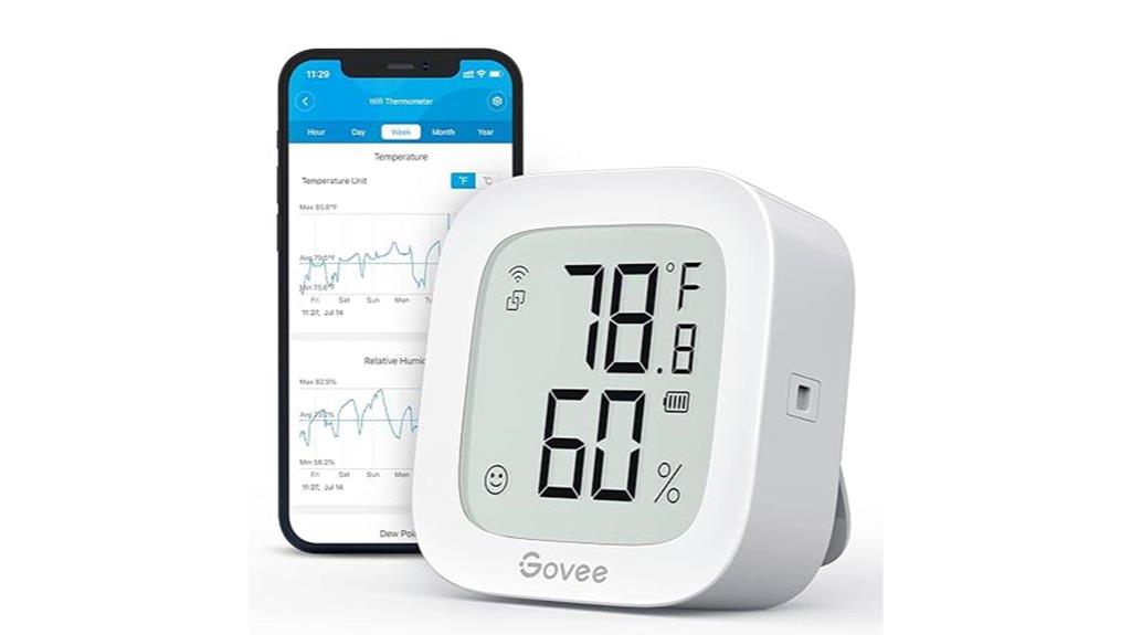 wifi thermometer hygrometer app