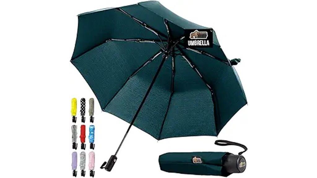 windproof automatic rain umbrella